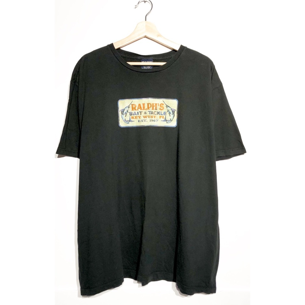 Vintage polo sport RL bait and tackle shirt rare